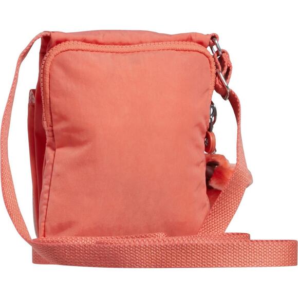 Kipling New Eldorado Small Crossbody Bag Coral New w/ Plush and Tags - Picture 2 of 6